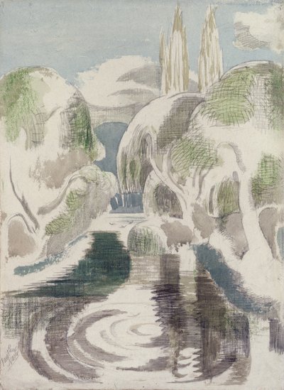 La piscine - Paul Nash