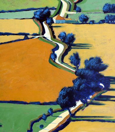 Chemin de campagne printemps II - Paul Powis