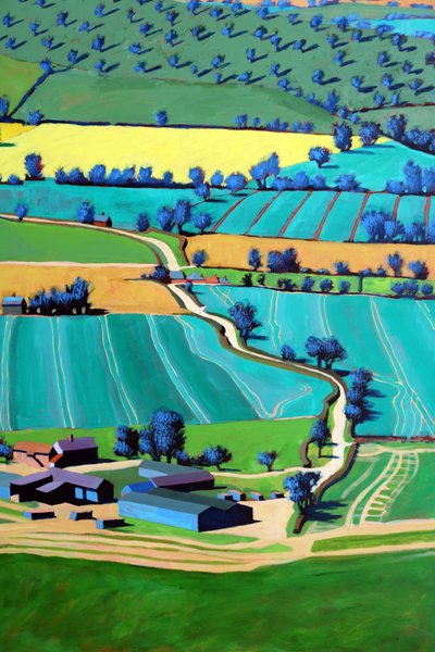 Chemin de campagne été III - Paul Powis