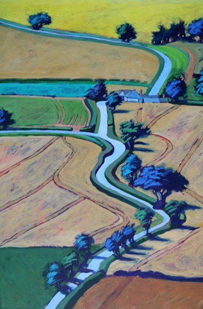 Chemin en été (détail) - Paul Powis