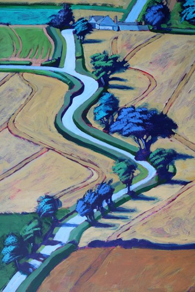 Allée en été gros plan 2 - Paul Powis