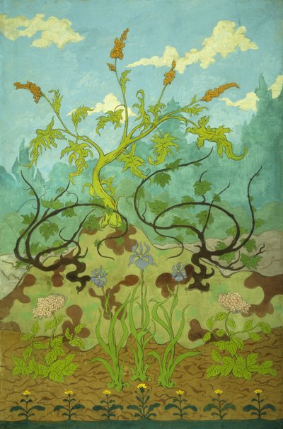 Goldenrod et Iris Mauves, 1899 - Paul Elie Ranson