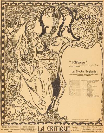 La Cloche engloutie - Paul Elie Ranson