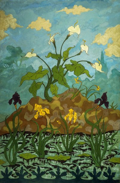 Arômes, Iris Violets et Jaunes, 1899 - Paul Elie Ranson