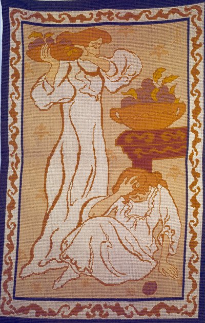 Femmes en blanc Tapisserie par Paul Ranson (1864-1909) 20ème siècle Paris, musée municipal d