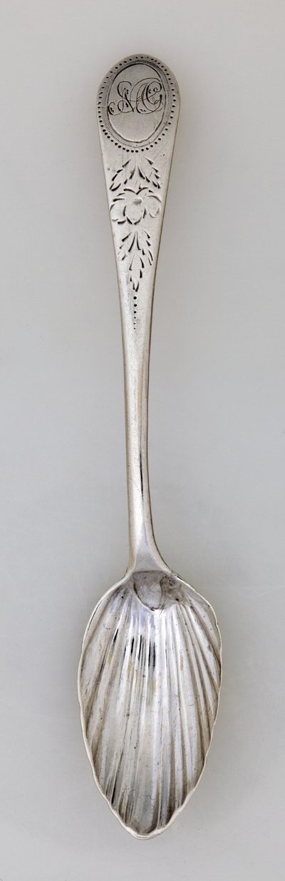 Cuillère à thé cannelée, vers 1785 - Paul Revere