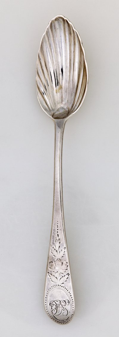 Cuillère à thé cannelée, vers 1785 - Paul Revere