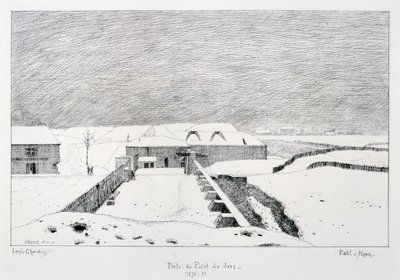 Porte du Point du Jour, siège de Paris, 1870-1871 - Paul Roux