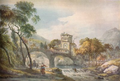 Un paysage classique, vers 18e siècle - Paul Sandby