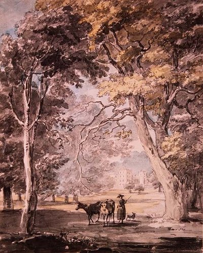 Une laitière dans le parc de Windsor vers 1765-70 - Paul Sandby