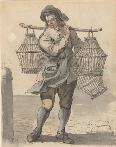 Un vendeur de volaille - Paul Sandby