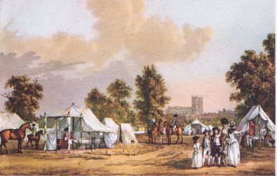 Un camp militaire à St James