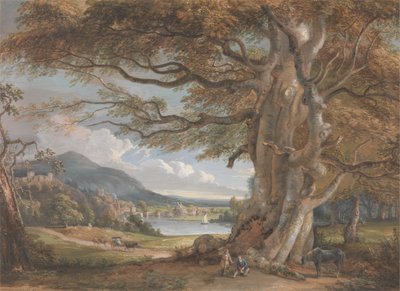 Bridgenorth, Shropshire - Paul Sandby
