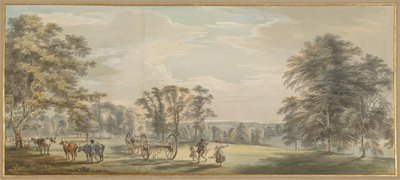Aube dans le parc de Luton - Paul Sandby