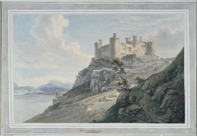 Château de Harlech - Paul Sandby