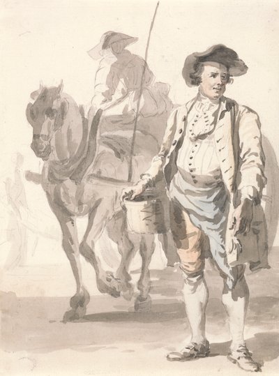 Cris de Londres : Un rétameur et sa femme - Paul Sandby