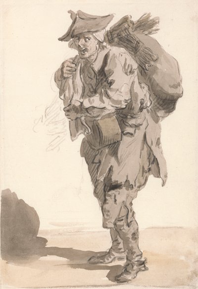 Les Cris de Londres : Petit Charbon ou Brosses - Paul Sandby