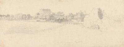 Château de Nottingham - Paul Sandby
