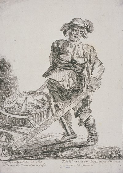 Vendeur de Déchets, Cris de Londres, 1760 - Paul Sandby
