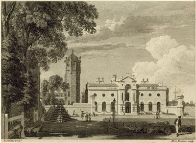 Académie Militaire Royale à Woolwich - Paul Sandby