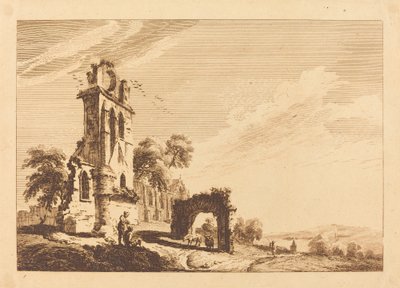 Abbaye en ruine - Paul Sandby