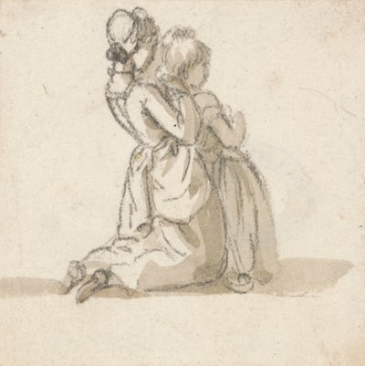 La toilette - Paul Sandby