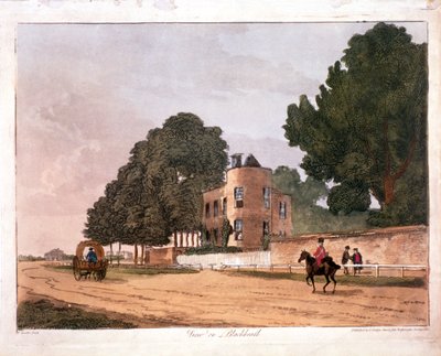 Le pavillon sud à la maison du Ranger, Greenwich, Londres, 1812 - Paul Sandby