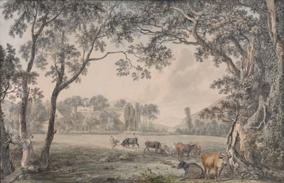 Abbaye de Valle Crucis, Denbighshire, 1770-79 - Paul Sandby
