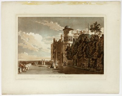 Terrasse de Windsor regardant vers l