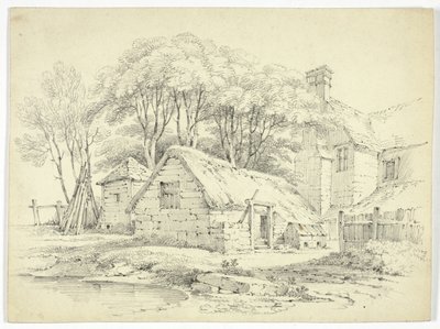 Bâtiments de ferme - Paul Sandby Munn