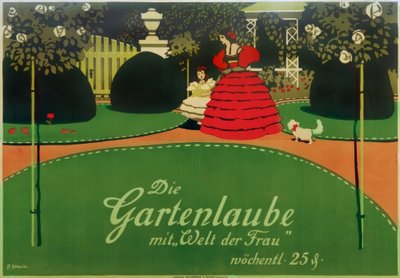 La tonnelle avec le monde de la femme - Paul Scheurich