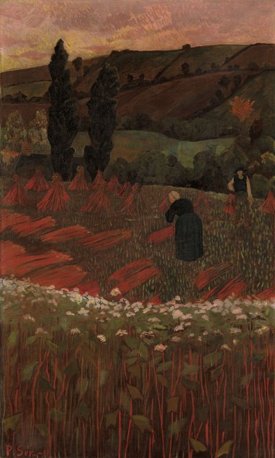 La récolte de sarrasin - Paul Sérusier