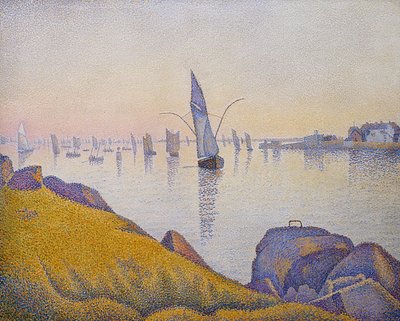 Repos du soir, Concarneau, Opus 220 (Allegro Maestoso). 1891 - Paul Signac