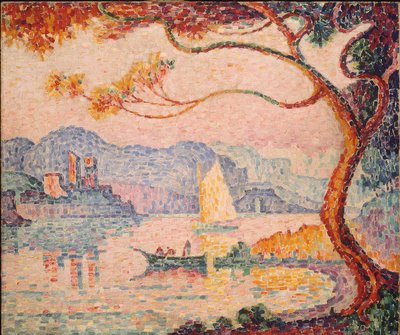 Antibes, Petit Port de Bacon, 1917 - Paul Signac