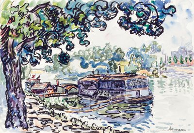 Asnières, vers 1900-05 - Paul Signac