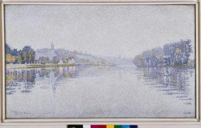 Bords de rivière. La Seine à Herblay - Paul Signac