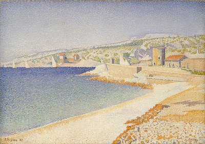 Le quai à Cassis, Opus 198. 1889 - Paul Signac