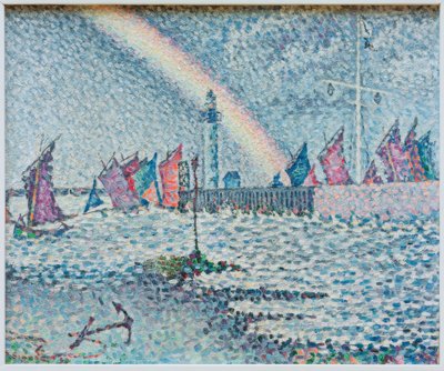 Entrée du port de Honfleur - Paul Signac