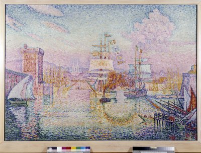 Entrée du port de Marseille - Paul Signac