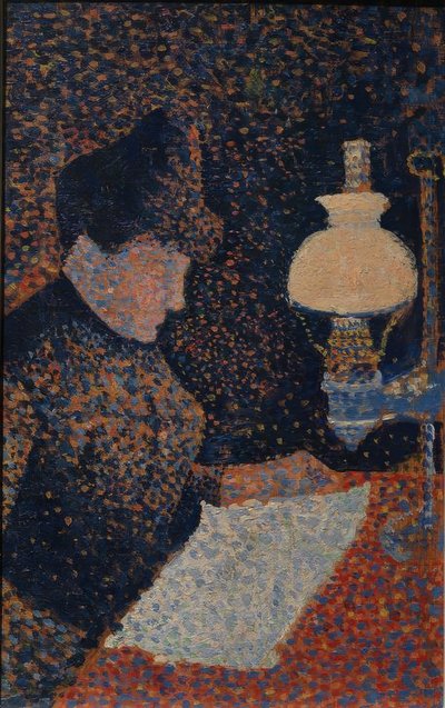 Femme sous la lampe - Paul Signac