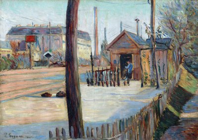 Intersection ferroviaire près de Bois-Colombes - Paul Signac