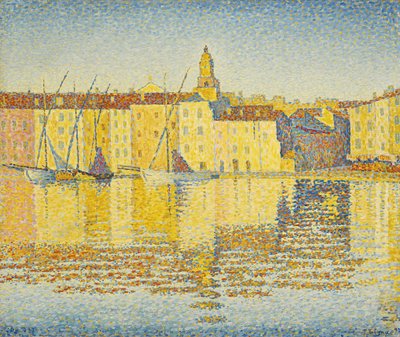 Maisons du Port, Saint-Tropez - Paul Signac