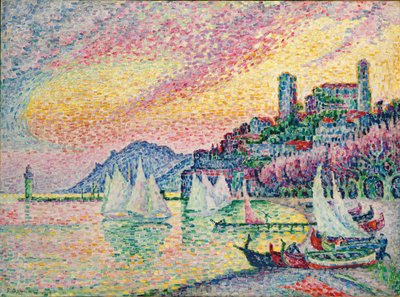 Vieux port de Cannes - Paul Signac