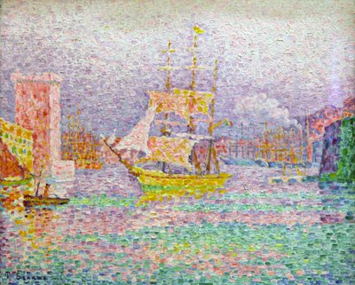 Port de Marseille, 1906-1907 - Paul Signac
