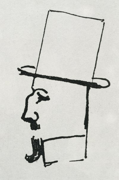 Portrait de Félix Fénéon - Paul Signac