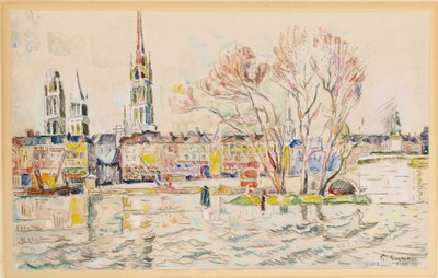 Rouen, 1924 - Paul Signac