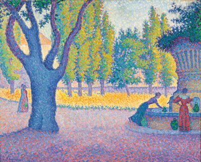 Saint-Tropez, Fontaine des Lices - Paul Signac