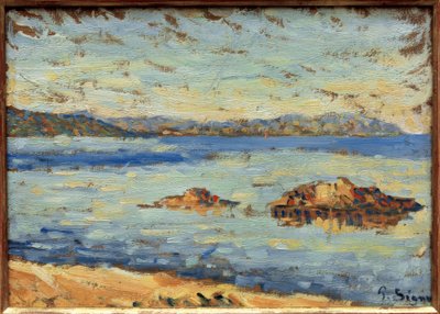 Saint-Tropez, calme - Paul Signac