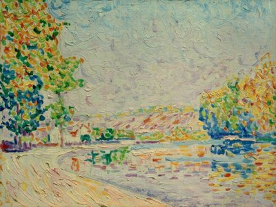 Samois, Étude n° 8 - Paul Signac
