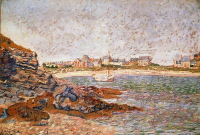 St. Briac, vue du port - Paul Signac